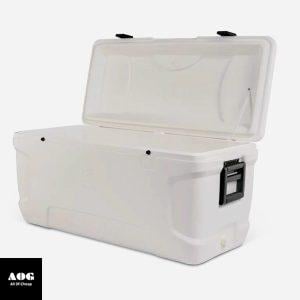 Igloo 150 QT Latitude Marine Hard Side Cooler, White (41x18x20)